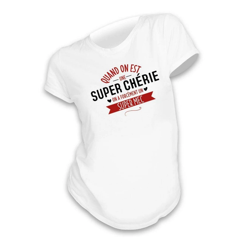 T-Shirt De La Super Chérie - Taille L 1 T-Shirt De La Super Chérie - Taille L