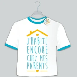 T-shirt Enfant - J'habite Encore Chez Mes Parents