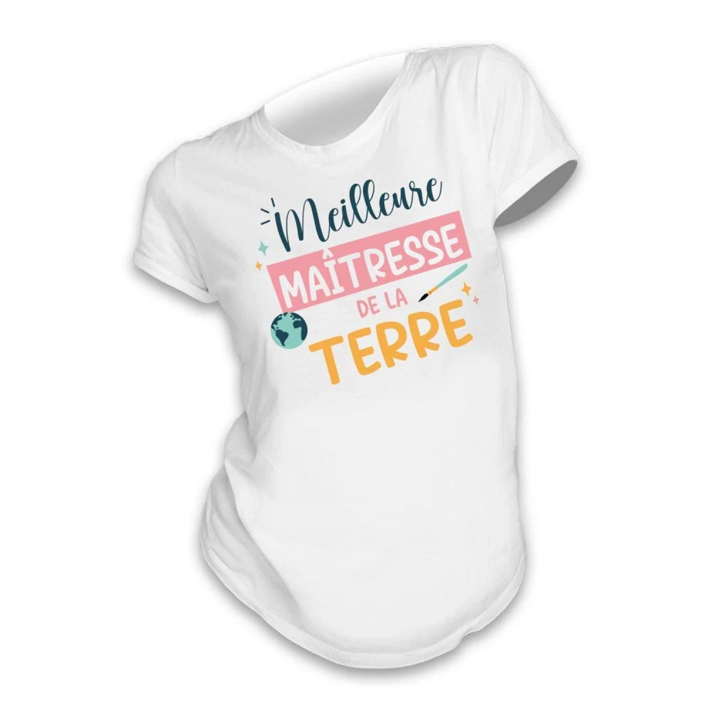 T-shirt Meilleure Maîtresse De La Terre - Taille M 1 T-shirt Meilleure Maîtresse De La Terre - Taille M