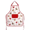 Tablier Cotty - Décor Poule