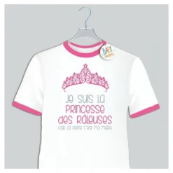 Tee Shirt Fille - Je Suis La Princesse Des Râleuses