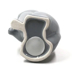 Tirelire Chat Gracile - Gris 7 Tirelire Chat Gracile - Gris -Promos Nid Objet Magasin tirelire chat gracile gris 3