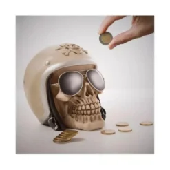 Tirelire Crâne De Biker 5 Tirelire Crâne De Biker -Promos Nid Objet Magasin tirelire crane de biker 2
