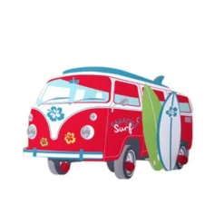 Van Surf Paradise Triple Patère - Rouge