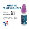 Vap Nation Colorz Lot De 5 Liquides - Menthe Fruits Rouges 11 Mg