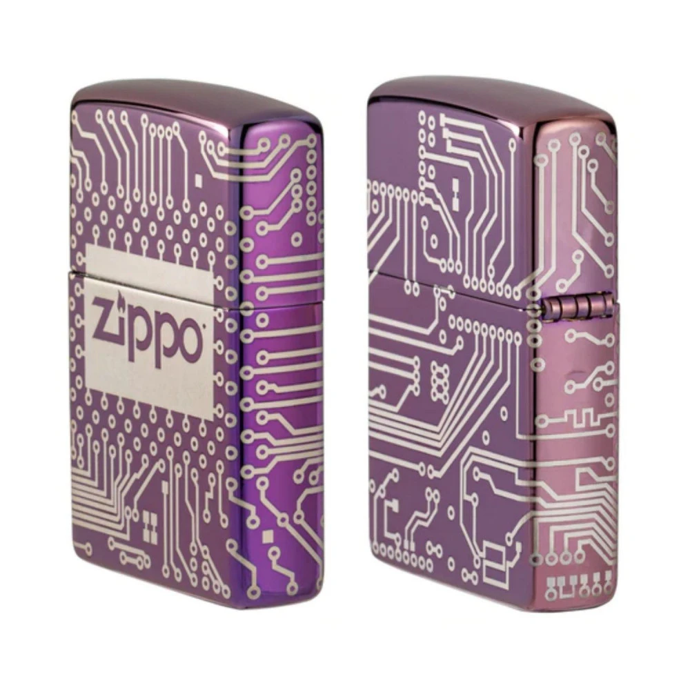 Zippo Design Circuit Board Violet 60005277 2 Zippo Design Circuit Board Violet 60005277 – Image 2
