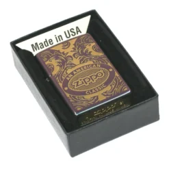 Zippo Design Scroll Art Déco Vert 60005289 -Promos Nid Objet Magasin zippo design scroll art deco vert 60005289 3